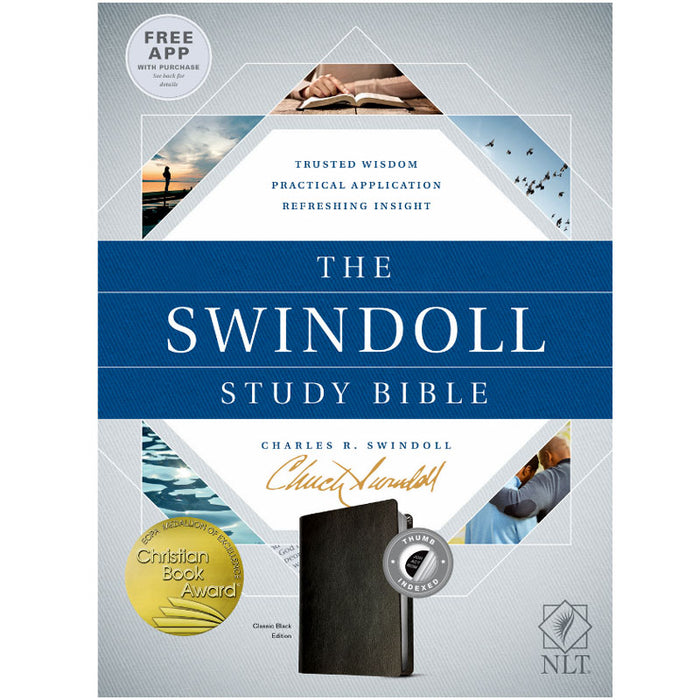 NLT Swindoll Study Bible | English Study Bibles | christian Books