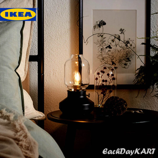 TAeRNABY Table lamp, anthracite - IKEA