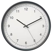IKEA TAGGAD Wall clock, white/grey | IKEA Wall & table clocks | Eachdaykart - EachDayKart