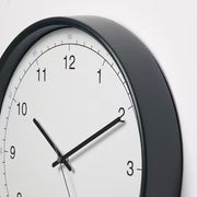 IKEA TAGGAD Wall clock, white/grey | IKEA Wall & table clocks | Eachdaykart - EachDayKart