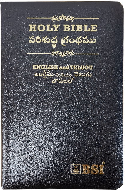 Telugu and English Parallel Bible | Telugu Englsih Diglot Bible | Telugu Bibles