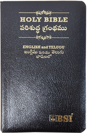 Telugu and English Parallel Bible | Telugu Englsih Diglot Bible | Telugu Bibles - EachDayKart