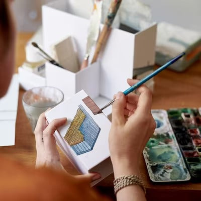 IKEA TJENA Desk organiser, white | IKEA Children's boxes & baskets | IKEA Storage boxes & baskets | IKEA Small storage & organisers | Eachdaykart - EachDayKart