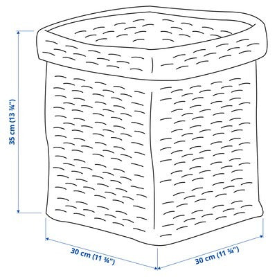 IKEA TJILLEVIPS Basket, jute | IKEA Baskets | IKEA Storage boxes & baskets | IKEA Small storage & organisers | Eachdaykart - EachDayKart