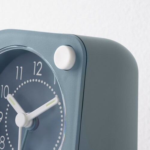 IKEA TJINGA Alarm clock, low-voltage/turquoise | IKEA Alarm clocks | Eachdaykart