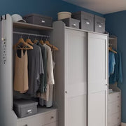 IKEA TJOG Storage box with lid, dark grey | IKEA Paper & media boxes | IKEA Storage boxes & baskets | IKEA Small storage & organisers | Eachdaykart - EachDayKart