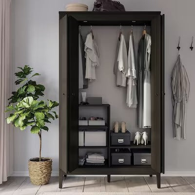 IKEA TJOG Storage box with lid, dark grey | IKEA Paper & media boxes | IKEA Storage boxes & baskets | IKEA Small storage & organisers | Eachdaykart - EachDayKart