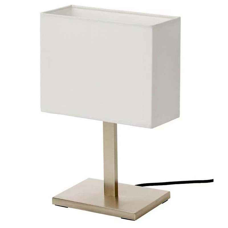 TOMELILLA Table lamp, nickel-plated/white - IKEA - IKEA Table Lamps - EachDayKart