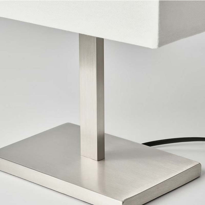 TOMELILLA Table lamp, nickel-plated/white - IKEA - IKEA Table Lamps