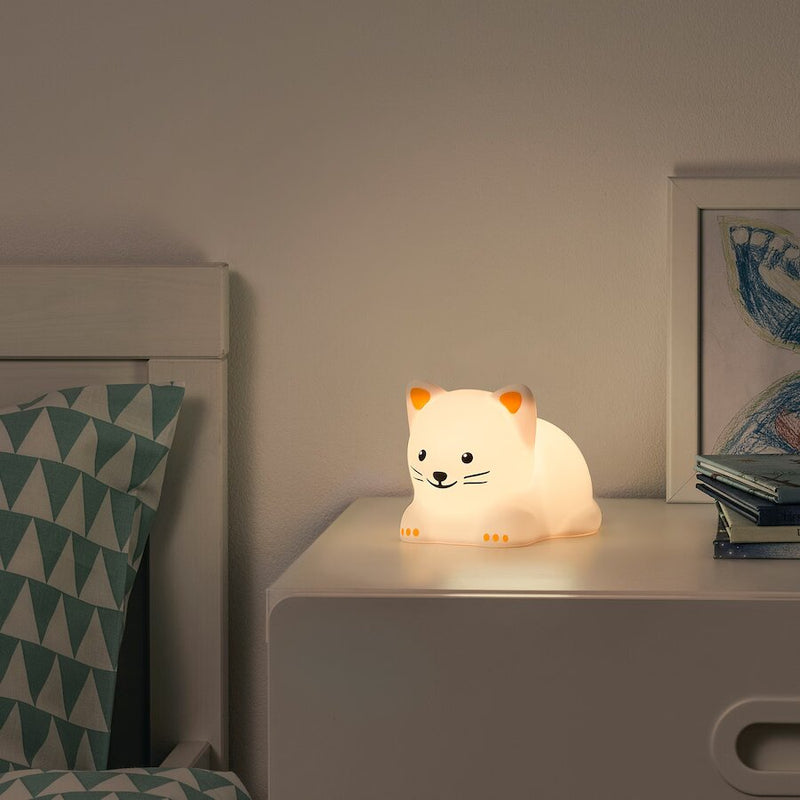 IKEA TOVADER LED night light, cat battery-operated | IKEA Children's lighting | Eachdaykart - EachDayKart