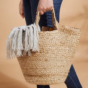 IKEA TOLKNING Hanging basket, jute | IKEA Baskets | IKEA Storage boxes & baskets | IKEA Small storage & organisers | Eachdaykart - EachDayKart