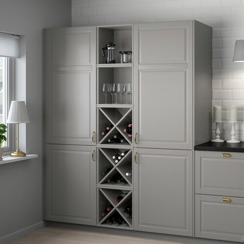 IKEA TORNVIKEN Wine shelf, grey | Wine racks | Storage & organisation | Eachdaykart