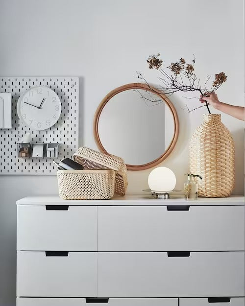 IKEA TROMMA Wall clock, low-voltage/white | IKEA Wall & table clocks | Eachdaykart - EachDayKart