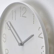 IKEA TROMMA Wall clock, low-voltage/white | IKEA Wall & table clocks | Eachdaykart - EachDayKart