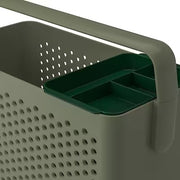 IKEA UPPRAMEN Storage basket, grey-green | IKEA Bathroom boxes & baskets | IKEA Storage boxes & baskets | IKEA Small storage & organisers | Eachdaykart - EachDayKart