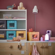 IKEA UPPRYMD Box, black yellow/turquoise, pack of 3 | IKEA Children's boxes & baskets | IKEA Storage boxes & baskets | IKEA Small storage & organisers | Eachdaykart - EachDayKart