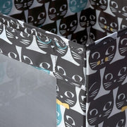 IKEA UPPRYMD Box, white/black patterned | IKEA Children's boxes & baskets | IKEA Storage boxes & baskets | IKEA Small storage & organisers | Eachdaykart - EachDayKart