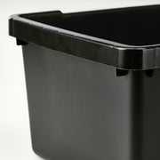IKEA UPPSNOFSAD Storage box, black | IKEA Secondary storage boxes | IKEA Storage boxes & baskets | IKEA Small storage & organisers | Eachdaykart - EachDayKart