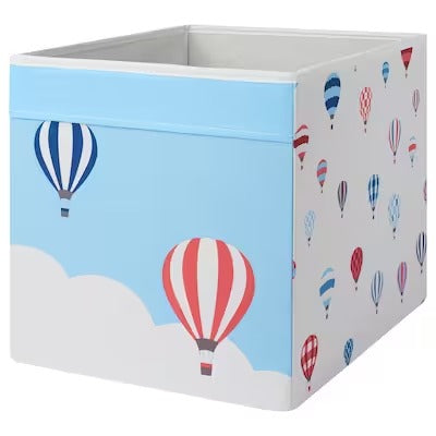 IKEA UPPTAG Box, patterned | IKEA Children's boxes & baskets | IKEA Storage boxes & baskets | IKEA Small storage & organisers | Eachdaykart