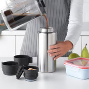 IKEA UTRUSTNING Steel vacuum flask | Water bottle & travel mugs | Storage & organisation | Eachdaykart - EachDayKart