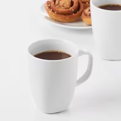 IKEA VARDERA Mug, white | IKEA Mugs & cups | IKEA Coffee & tea | Eachdaykart