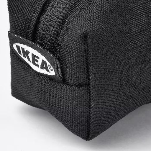 RENSARE Bag, check pattern/black, 30x40 cm/8 l (11 ¾x15 ¾/2
