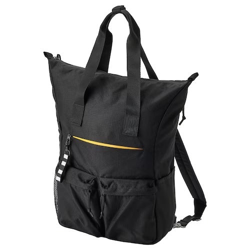 IKEA VARLDENS Backpack, black | Travel bags | IKEA Bags | Eachdaykart - EachDayKart