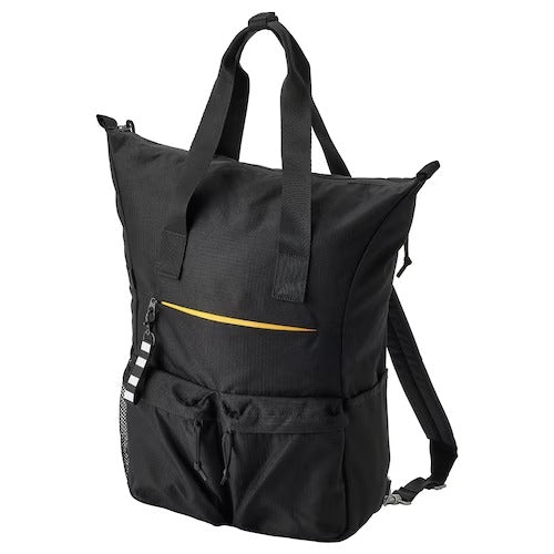 IKEA VARLDENS Backpack, black, Travel bags, IKEA Bags