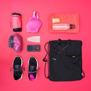 IKEA VARLDENS Gym bag, black | Backpacks & messenger bags | IKEA Bags | Eachdaykart - EachDayKart