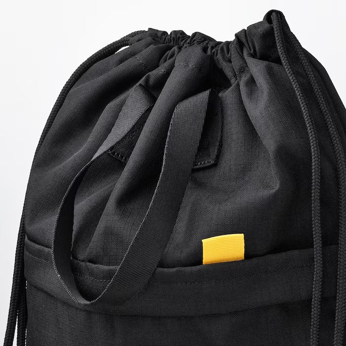 IKEA VARLDENS Gym bag, black | Backpacks & messenger bags | IKEA Bags | Eachdaykart - EachDayKart