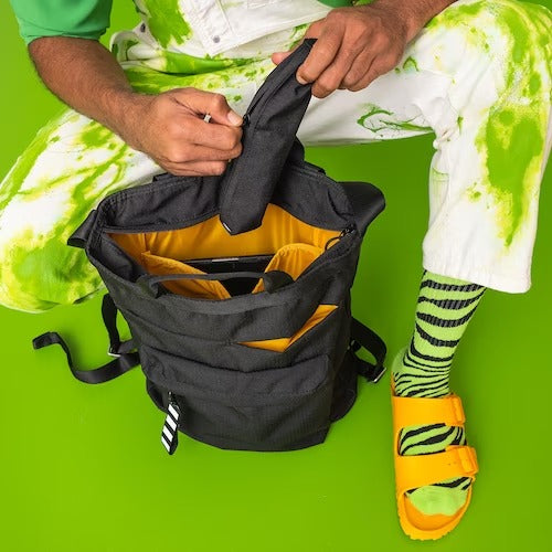 IKEA VARLDENS Travel tote bag, black | Travel bags | IKEA Bags | Eachdaykart - EachDayKart