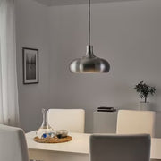 IKEA VAXJO Pendant lamp, aluminium-colour, 38 cm (15 ") | IKEA ceiling lights | Eachdaykart - EachDayKart
