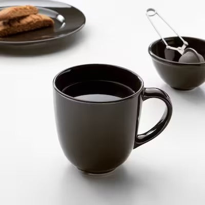 IKEA VARDAGEN Mug, dark grey | IKEA Mugs & cups | IKEA Coffee & tea | Eachdaykart
