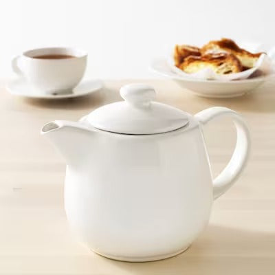 IKEA VARDAGEN Teapot, off-white | IKEA Tea pots & accessories | IKEA Coffee & tea | Eachdaykart