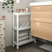 IKEA VESKEN Trolley, white | IKEA Kitchen islands & trolleys | IKEA Trolleys | Eachdaykart - EachDayKart
