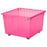 IKEA VESSLA Storage crate with castors, light pink | IKEA Children's boxes & baskets | IKEA Storage boxes & baskets | IKEA Small storage & organisers | Eachdaykart
