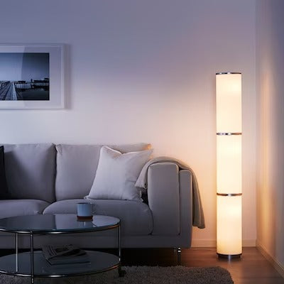 IKEA VIDJA Floor lamp, white, 138 cm (54 ") | IKEA Floor Lamps | Eachdaykart