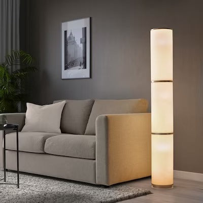 IKEA VIDJA Floor lamp, white, 138 cm (54 ") | IKEA Floor Lamps | Eachdaykart
