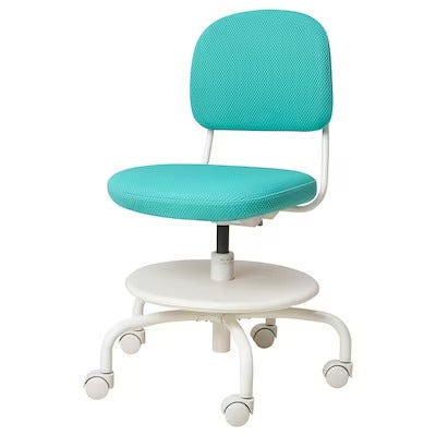 IKEA VIMUND Children's desk chair, turquoise | IKEA Children's desk chairs | IKEA Children's chairs | Eachdaykart