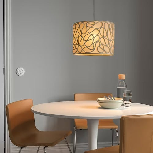 IKEA VINGMAST / HEMMA Pendant lamp, beige/white | IKEA ceiling lights | Eachdaykart